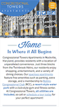 Mobile Screenshot of congressionaltowers.net